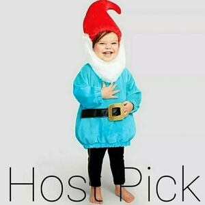 NWT Hyde Eek Boutique Garden Gnome Costume Halloween Party Holiday Fall Cute New